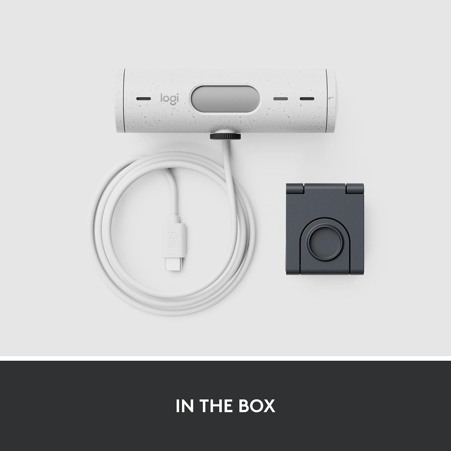 Logitech Brio 500 Full HD Webcam in Off White - Image 11