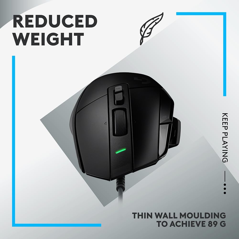 Logitech G502X Black Gaming Mouse with Advanced Features - Image 6