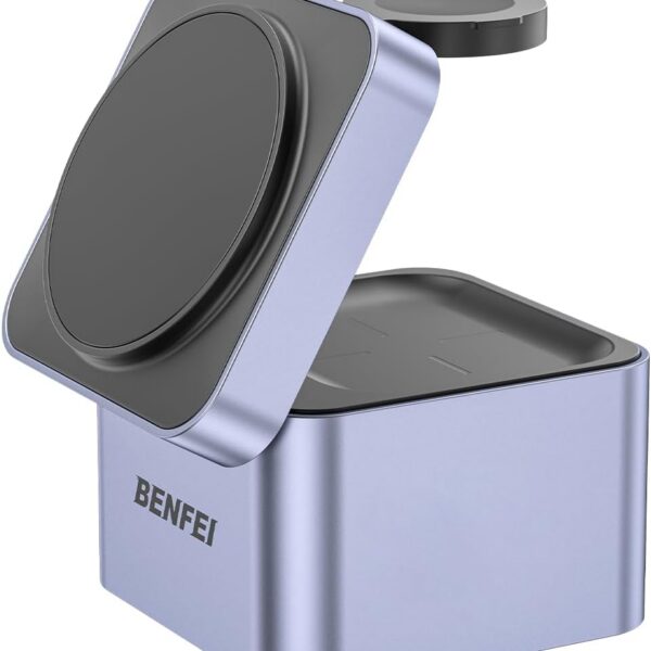 3-in-1 Foldable MagSafe Charger Stand by BENFEI