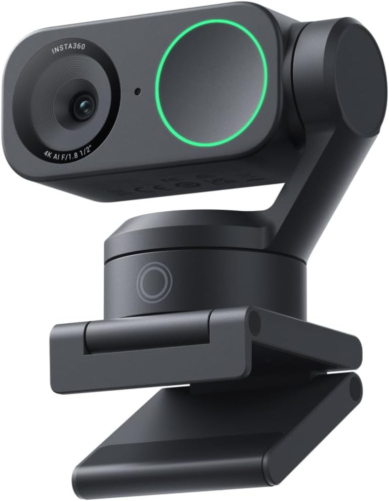 Insta360 Link 2 4K Webcam with AI Tracking and HDR