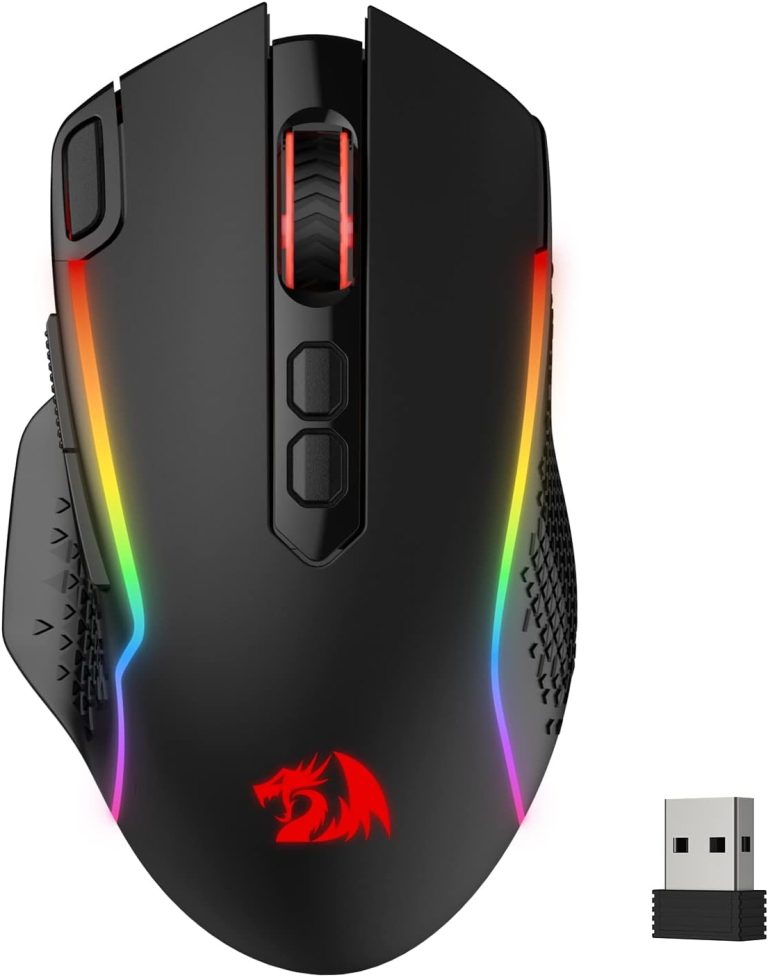 Redragon M810 Pro Wireless Gaming Mouse with RGB Backlight