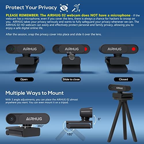 Privacy Cover USB Webcam Without Microphone - Image 9