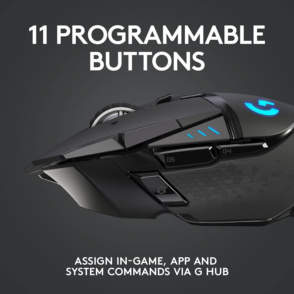 Logitech G502 Lightspeed Wireless Gaming Mouse - Image 2