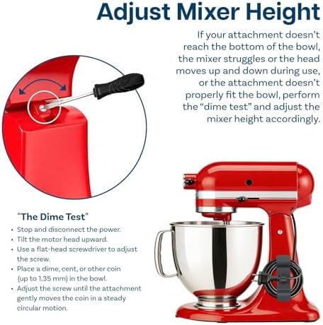 MMOBIEL Stainless Steel Attachments for KitchenAid Mixers - Image 4