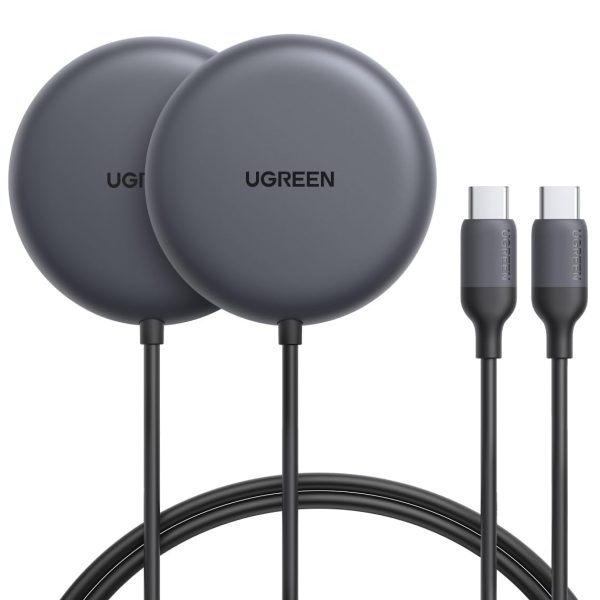 UGREEN 15W Magnetic Wireless Charger Pad - 2 Pack