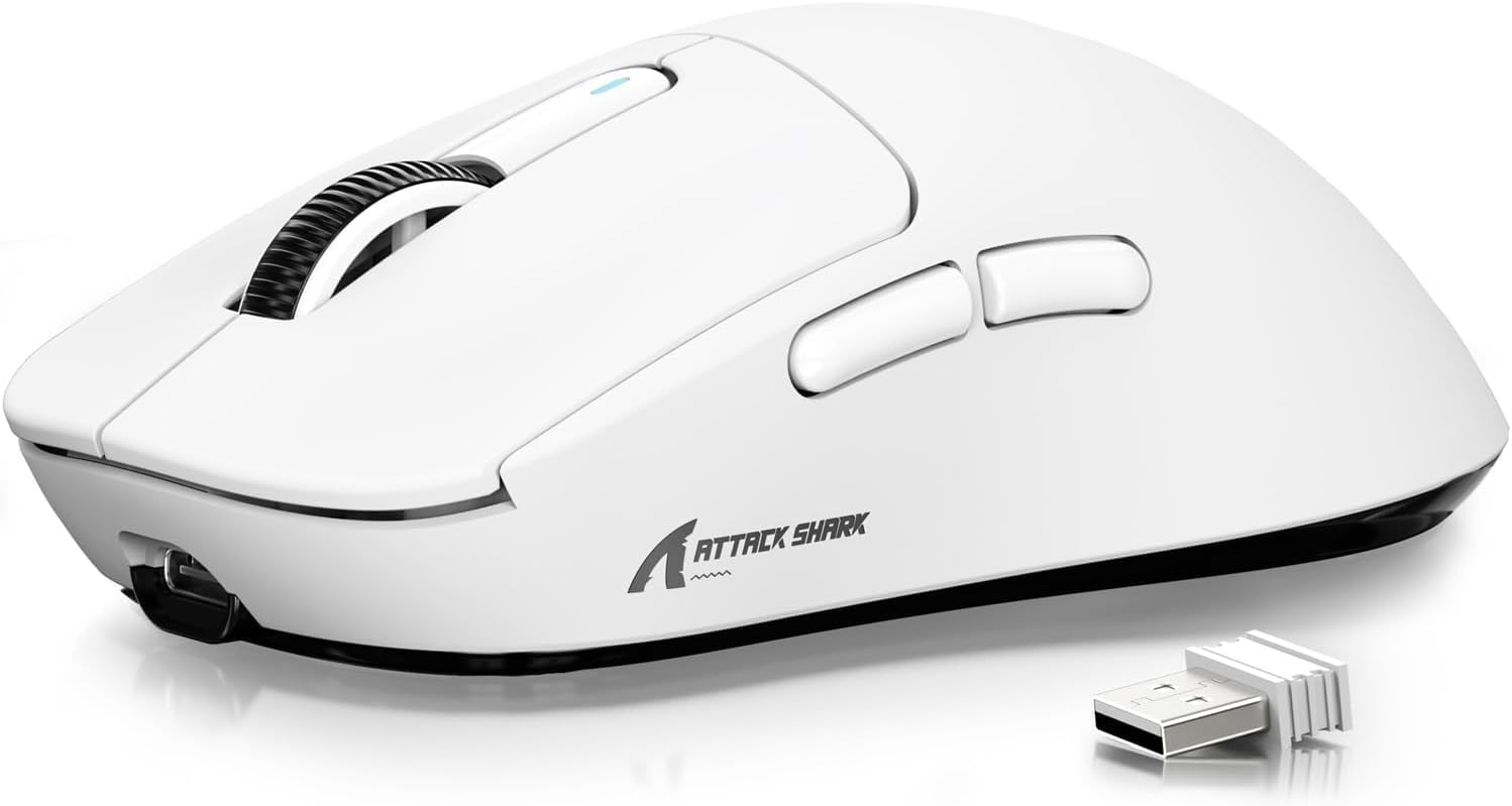 ATTACK SHARK X3 Ultra-Light Gaming Mouse With PixArt PAW3395 Sensor