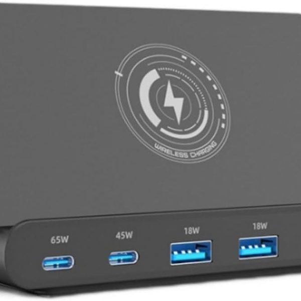 FOSION 160W Multiport USB C Charger with Wireless Charging