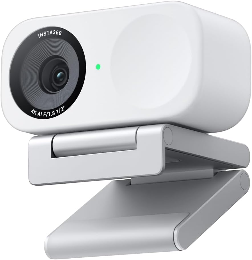 Insta360 Link 2C - 4K Webcam for PC/Mac, 1/2" Sensor, Auto