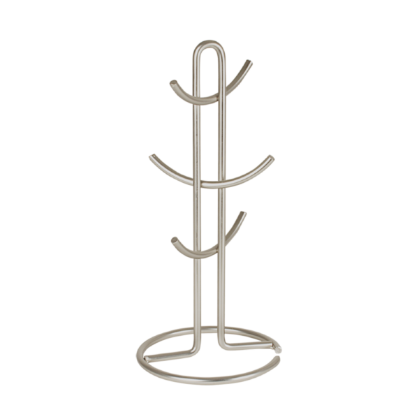 Spectrum Euro 6 Cup Coffee Mug Tree Satin