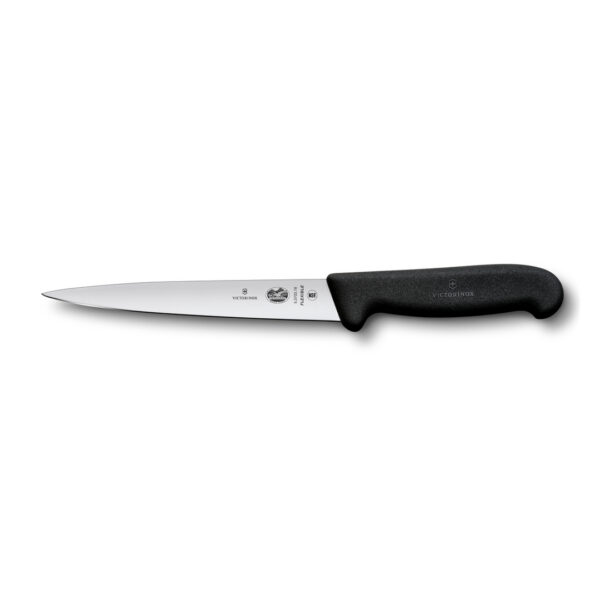 Victorinox Fibrox Flexible Filleting Knife Black 18cm