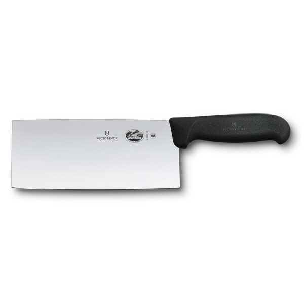 Victorinox Fibrox Chinese Chef’s Knife Black 18cm