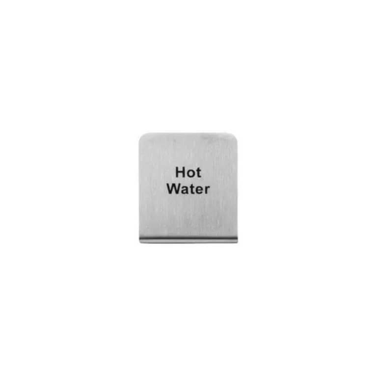 Hot Water Stainless Steel Buffet Sign