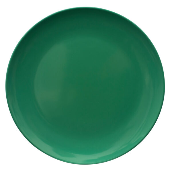 Serroni Melamine Plate 25cm Forest Green