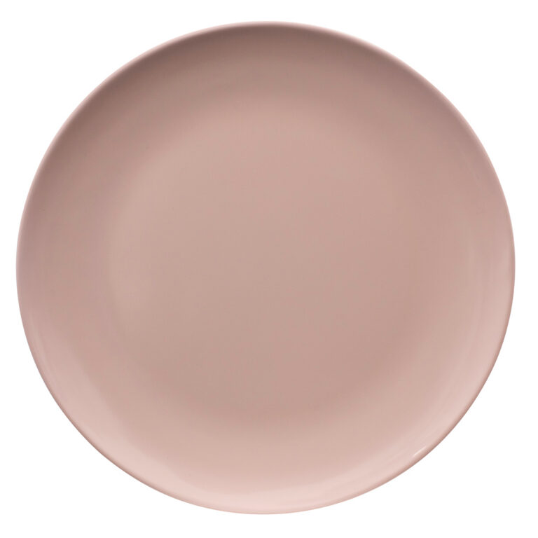 Serroni Melamine Plate 25cm Pastel Pink