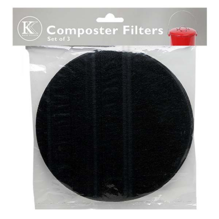 Kitchen Compost Filters Pack of 3