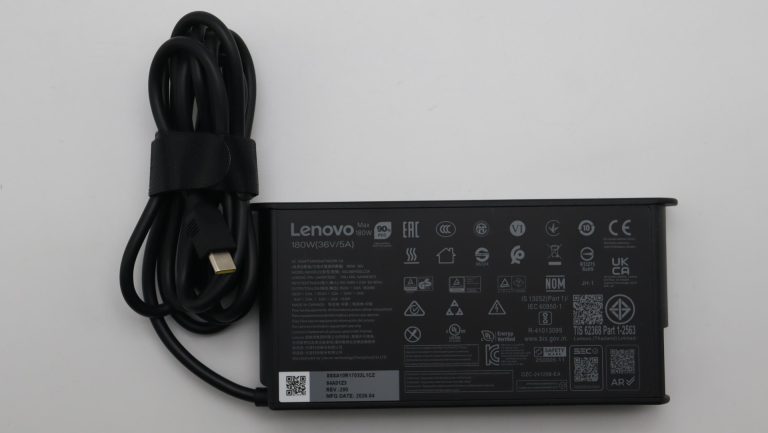 Original Lenovo 180W Charger, AC Adapter, USB-C Connector, 36/28~5V, 3P,WW,LTN