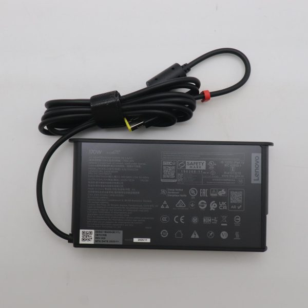 Original Lenovo 170W Charger, AC Adapter, Slim Tip Connector