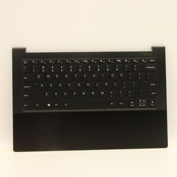 Original Lenovo C-Cover with keyboard, USA English, Deep Black, Backlight, US