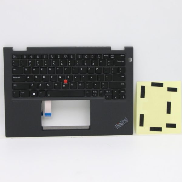 Original Lenovo Keyboard with Upper Cover (Palmrest), English, WWAN