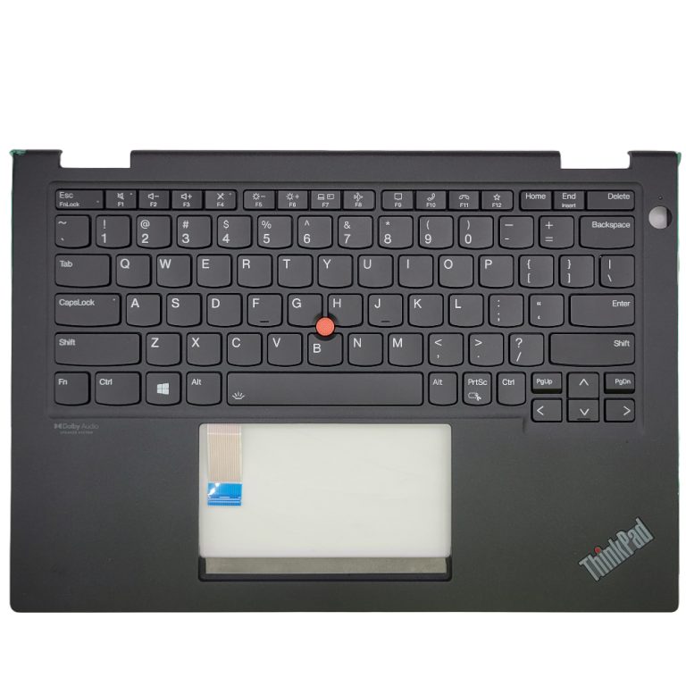 Original Lenovo Lynx-1 (20W8/20W9) FRU No WWAN C-Cover+ENG KB ASM,CHY