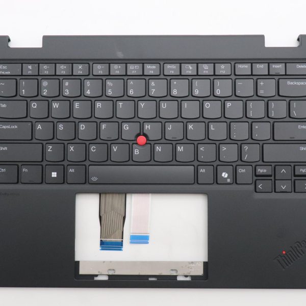 Keyboard with Top Cover, English, Black, Backlight