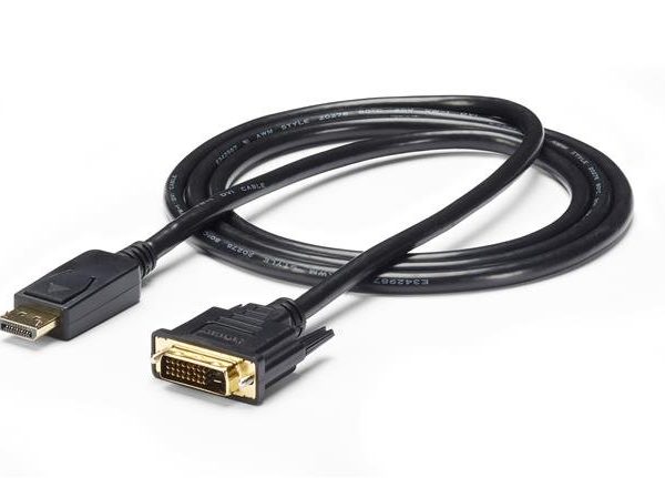 6 ft DisplayPort to DVI Cable - M/M