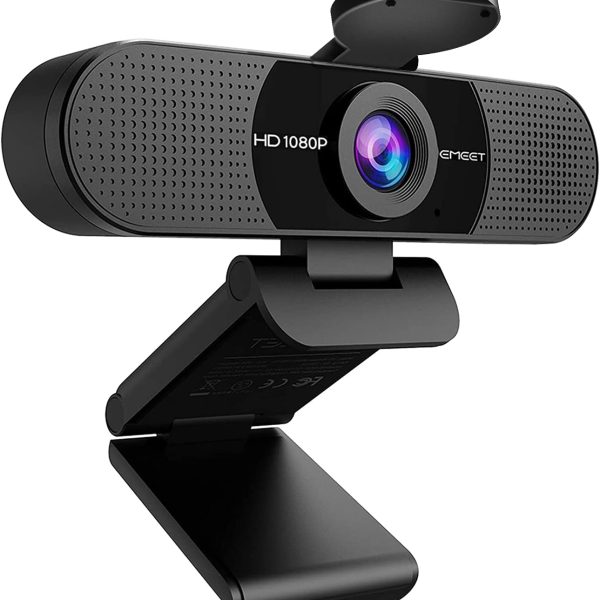 EMEET C960 1080P Webcam with Microphone for Streaming