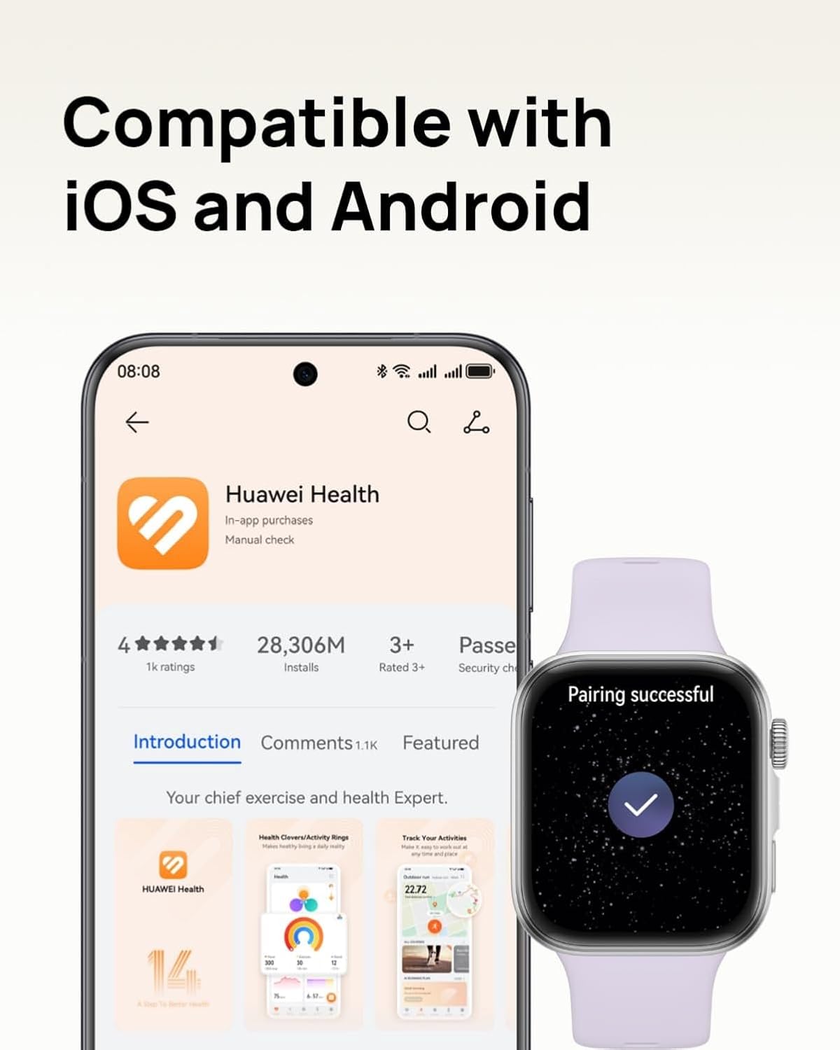 HUAWEI Watch FIT 4 Fitness Smart Watch with 10 Days Battery - Image 4