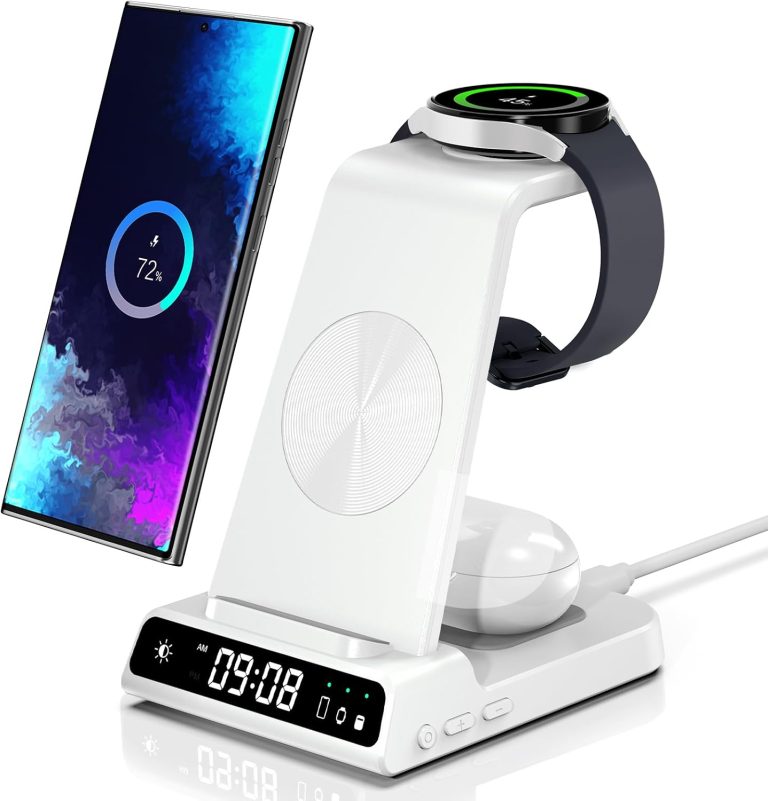 Phelinta 3-in-1 Wireless Charging Station for Samsung Devices