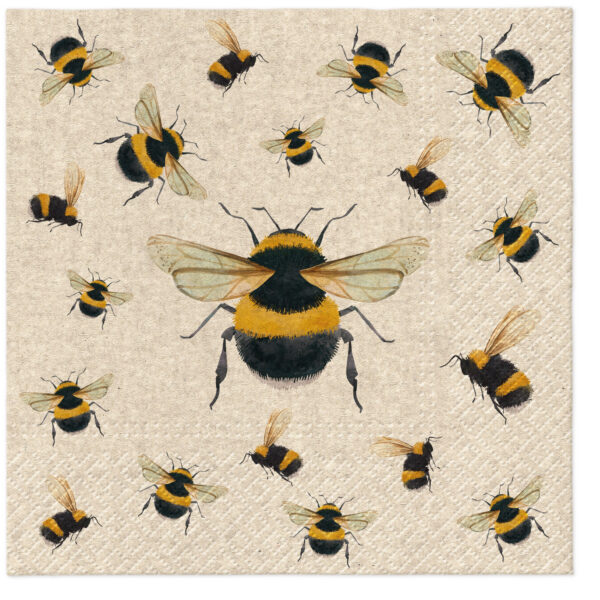 PAW Decor Lunch Napkin Dancing Bee