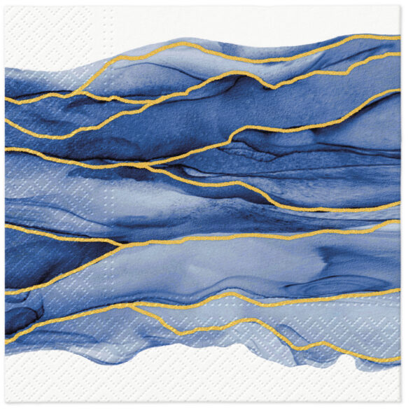 PAW Decor Lunch Napkin Watercolour Waves