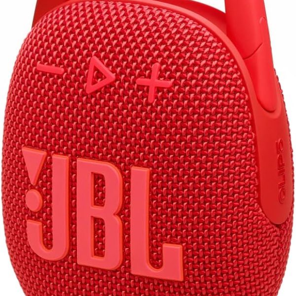 JBL Clip 5 Portable Speaker with Carabiner and 12 Hours Playtime