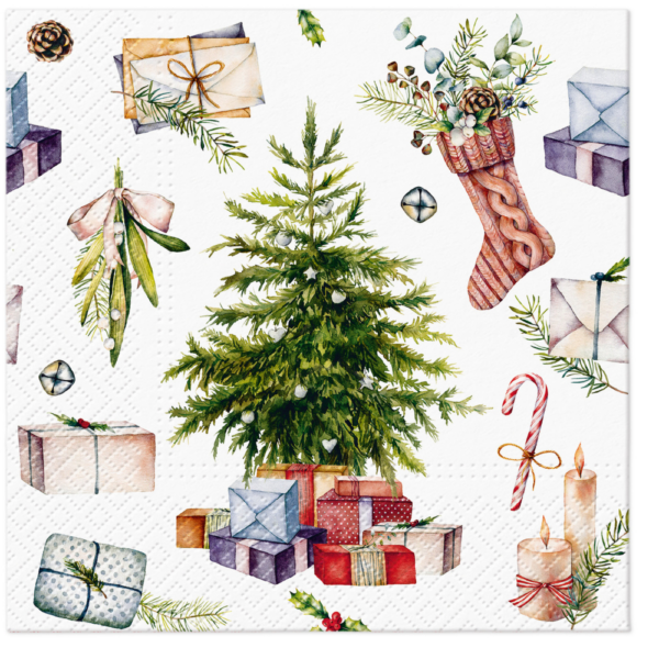 PAW Decor Lunch Napkin Christmas At Home