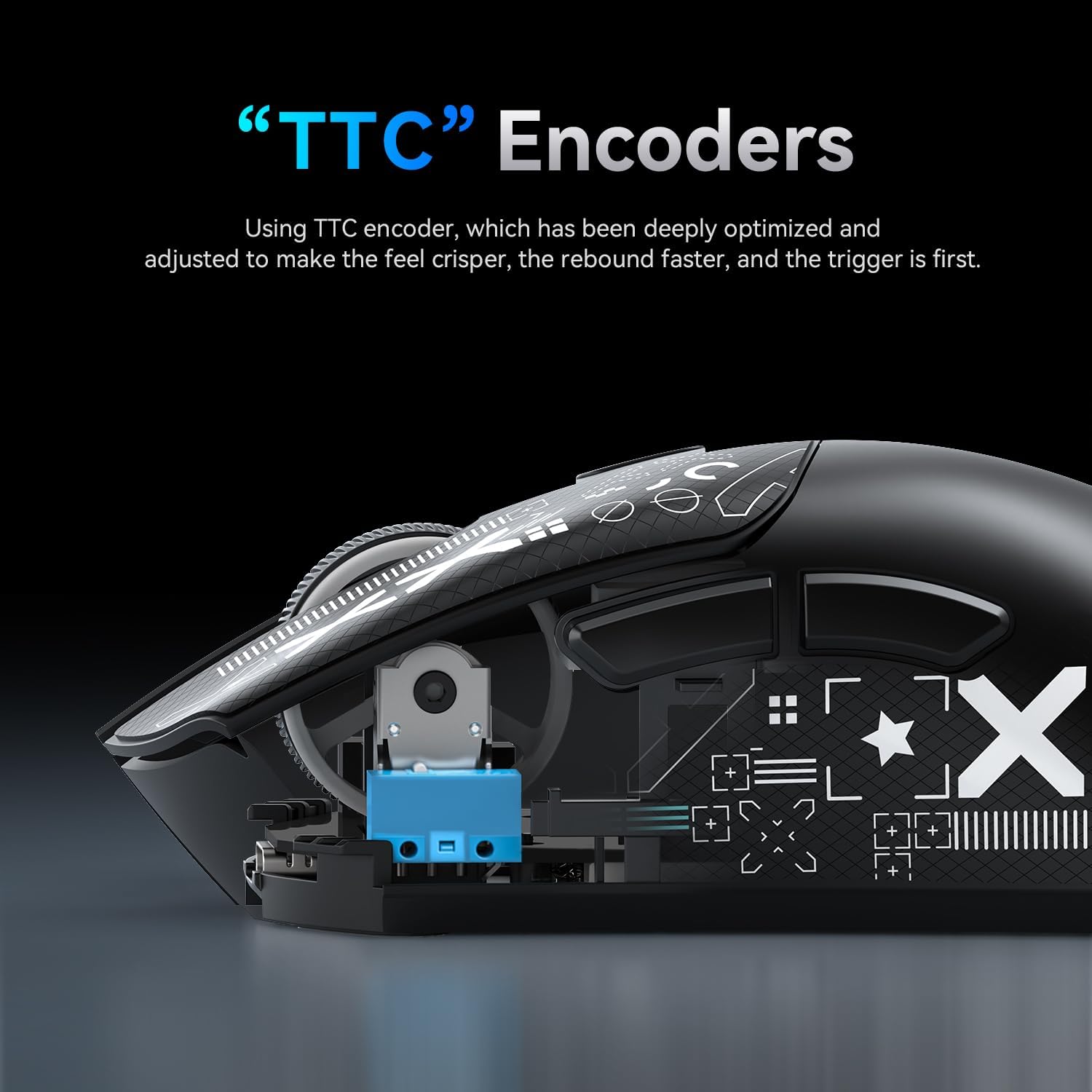 R1 Superlight Gaming Mouse with PixArt Sensor and Adhesive Tape - Image 15