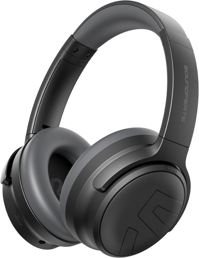 SoundPEATS Space Pro Hi-Res ANC Wireless Over-Ear Headphones