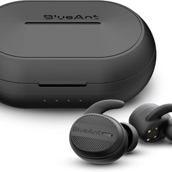 BlueAnt True Wireless Earbuds with IP67 Waterproof Rating