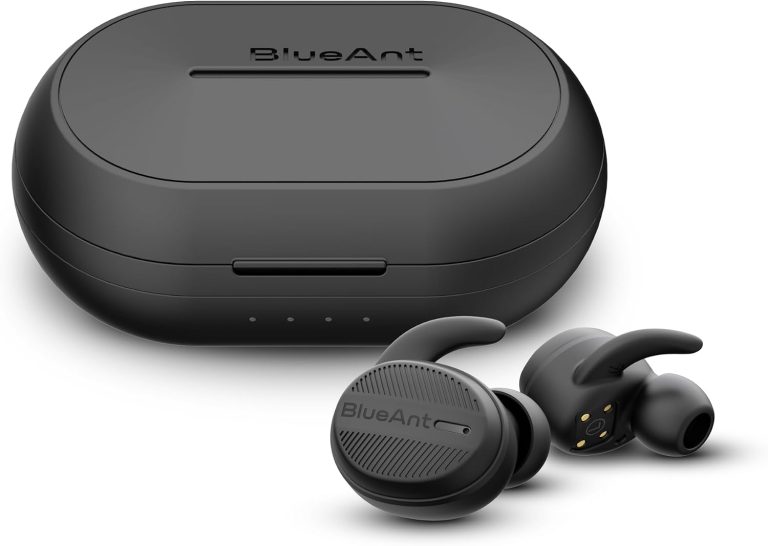 BlueAnt True Wireless Earbuds with IP67 Waterproof Rating