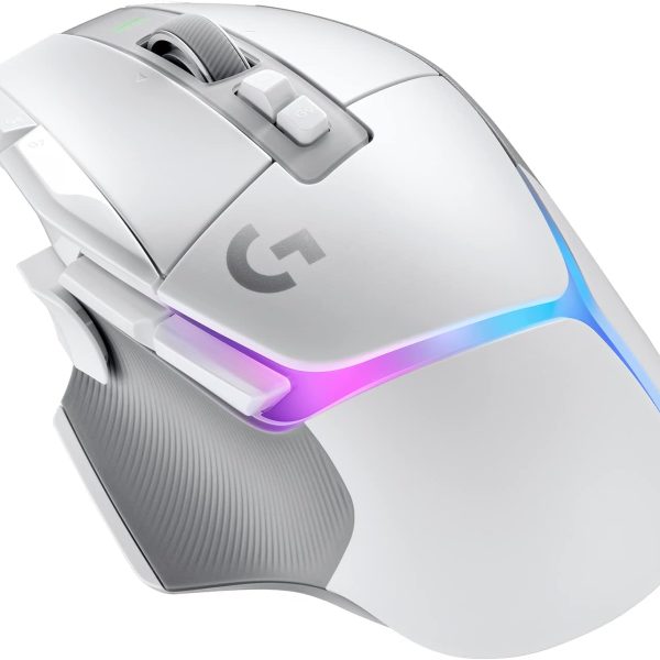 Logitech G502X Plus Wireless Gaming Mouse in White