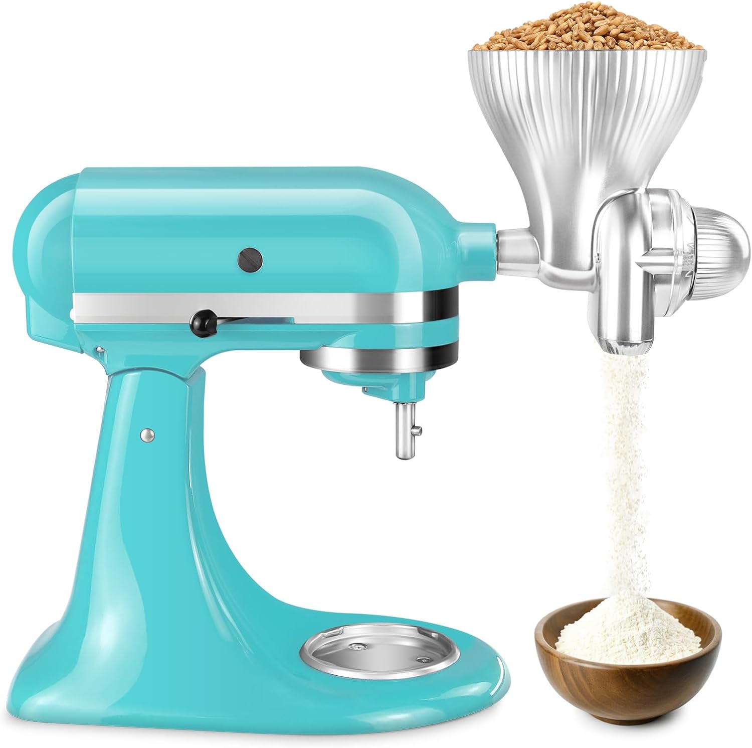 GOATMOOD Grain Mill Attachment for KitchenAid Mixers