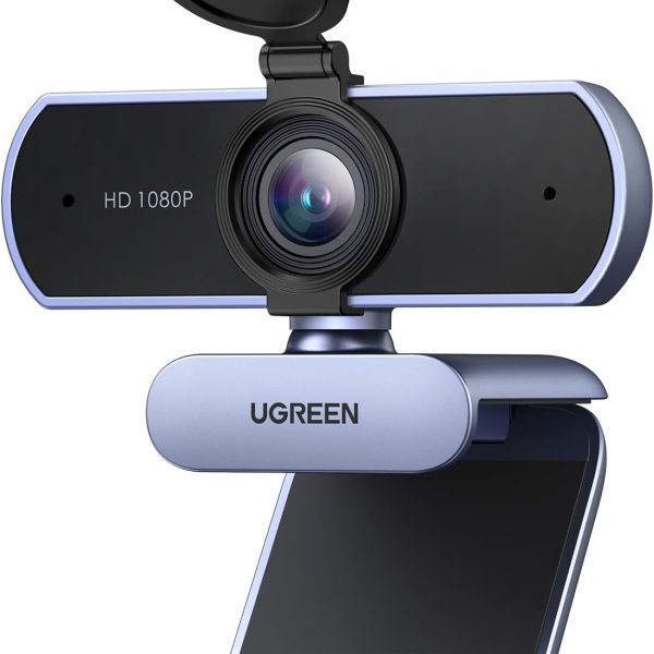 UGREEN 1080P USB-A Webcam with Built-in Mic