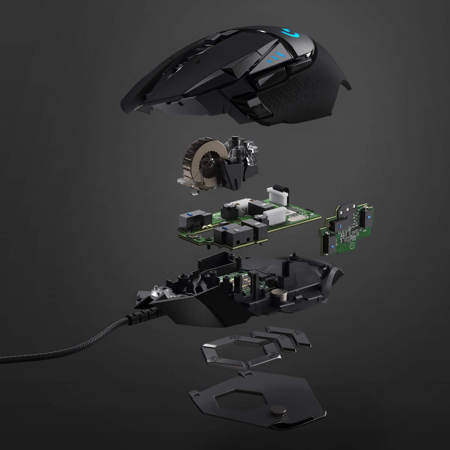 Logitech G502 Lightspeed Wireless Gaming Mouse - Image 6