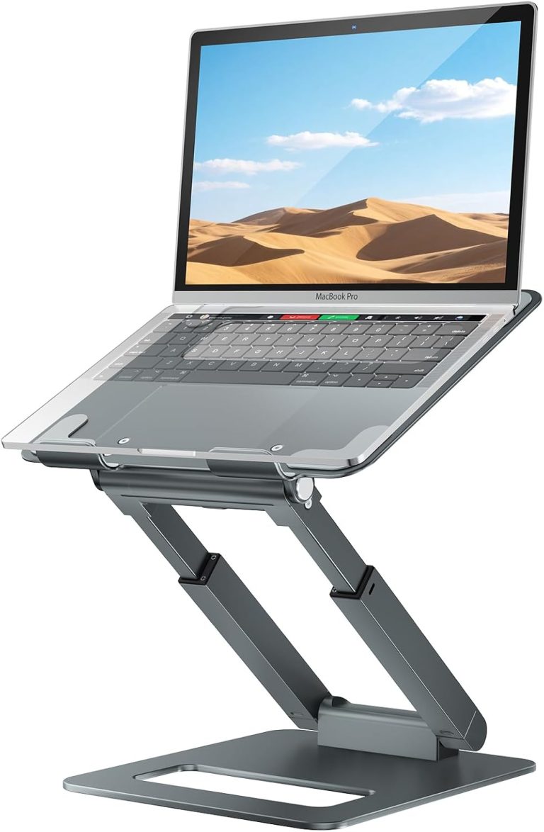 Adjustable Height Laptop Stand for Desk by tounee