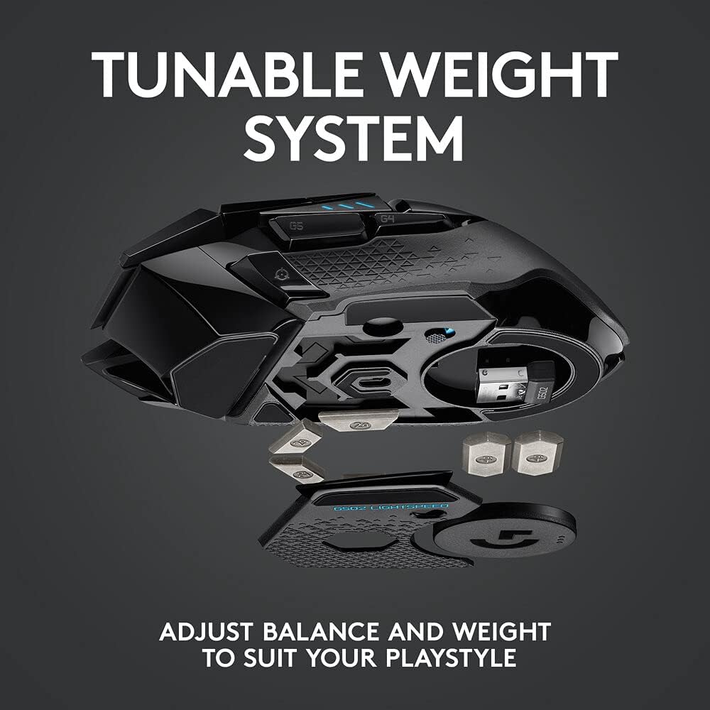Logitech G502 Lightspeed Wireless Gaming Mouse - Image 4