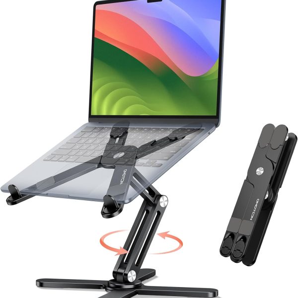 OMOTON 360° Rotating Premium Aluminium Laptop Stand