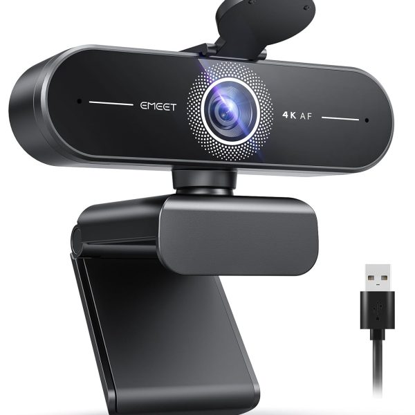 4K Streaming Webcam with PDAF Autofocus by eMeet