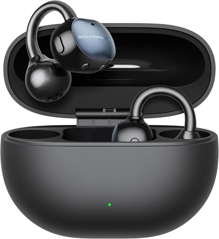 Wireless Earbuds with Clip-On Design for Comfort