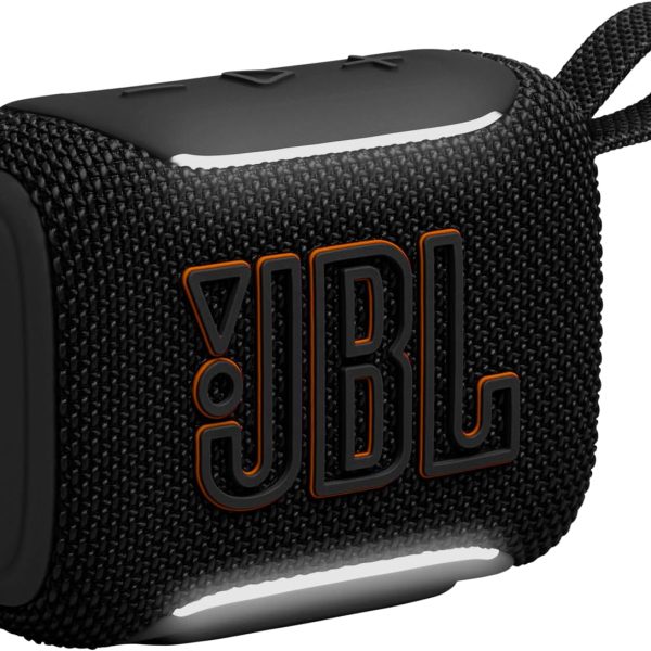 JBL Go 5 Bluetooth Speaker with Ambient Edge Lighting