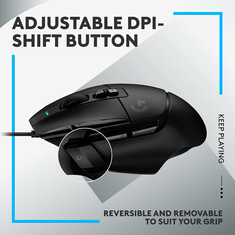 Logitech G502X Black Gaming Mouse with Advanced Features - Image 15