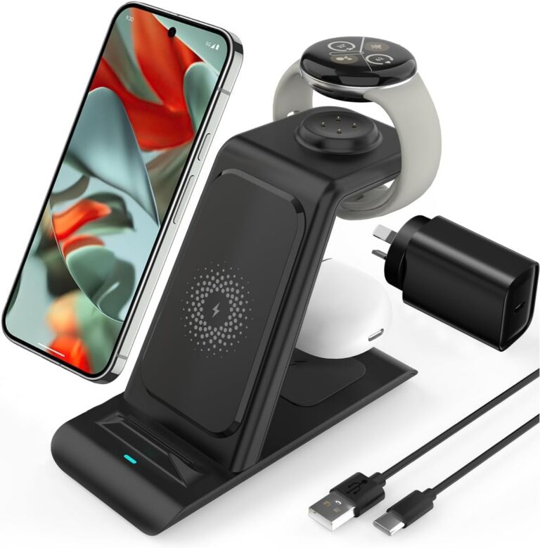 Aresh 3-in-1 Wireless Charger for Google Pixel Devices