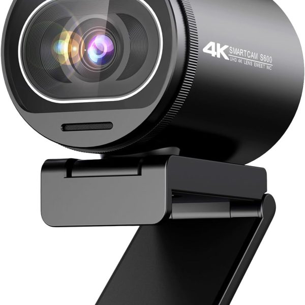 S600 4K Streaming Webcam with PDAF Autofocus by eMeet